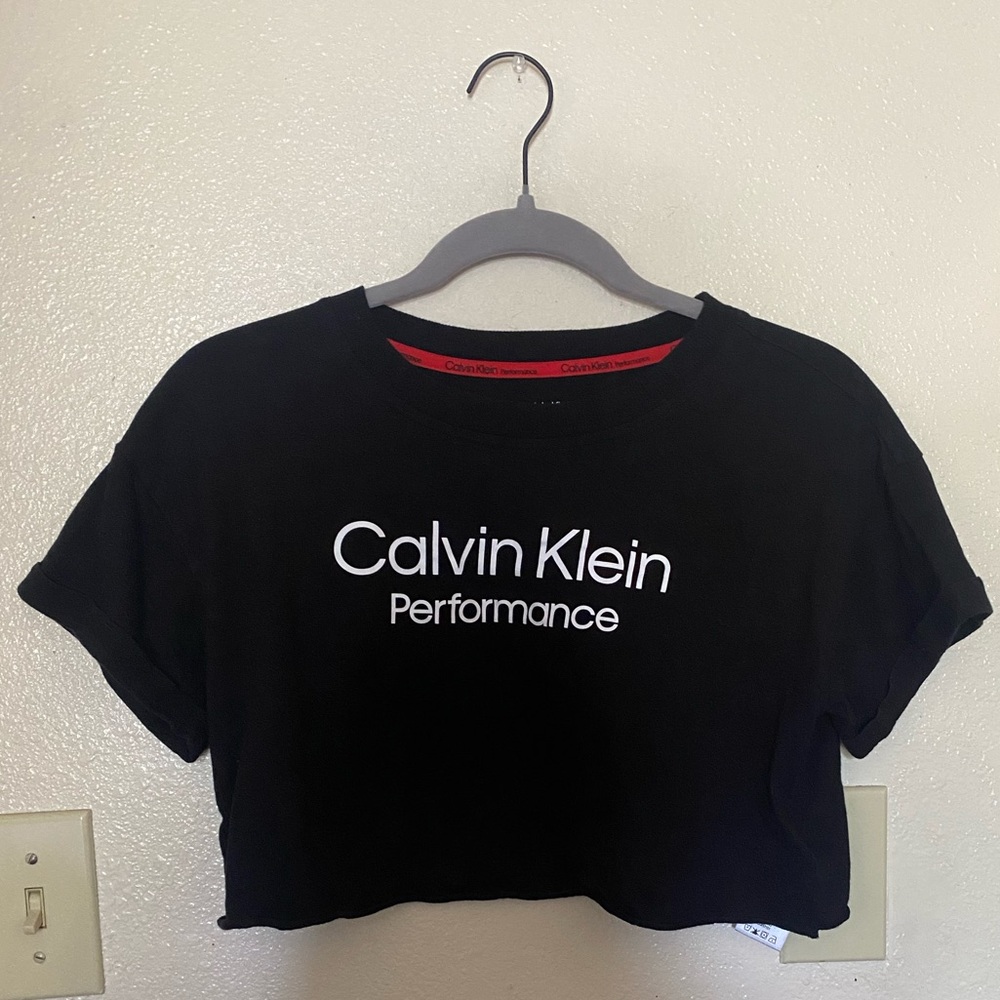 Calvin Klein Performance Black Crop Top